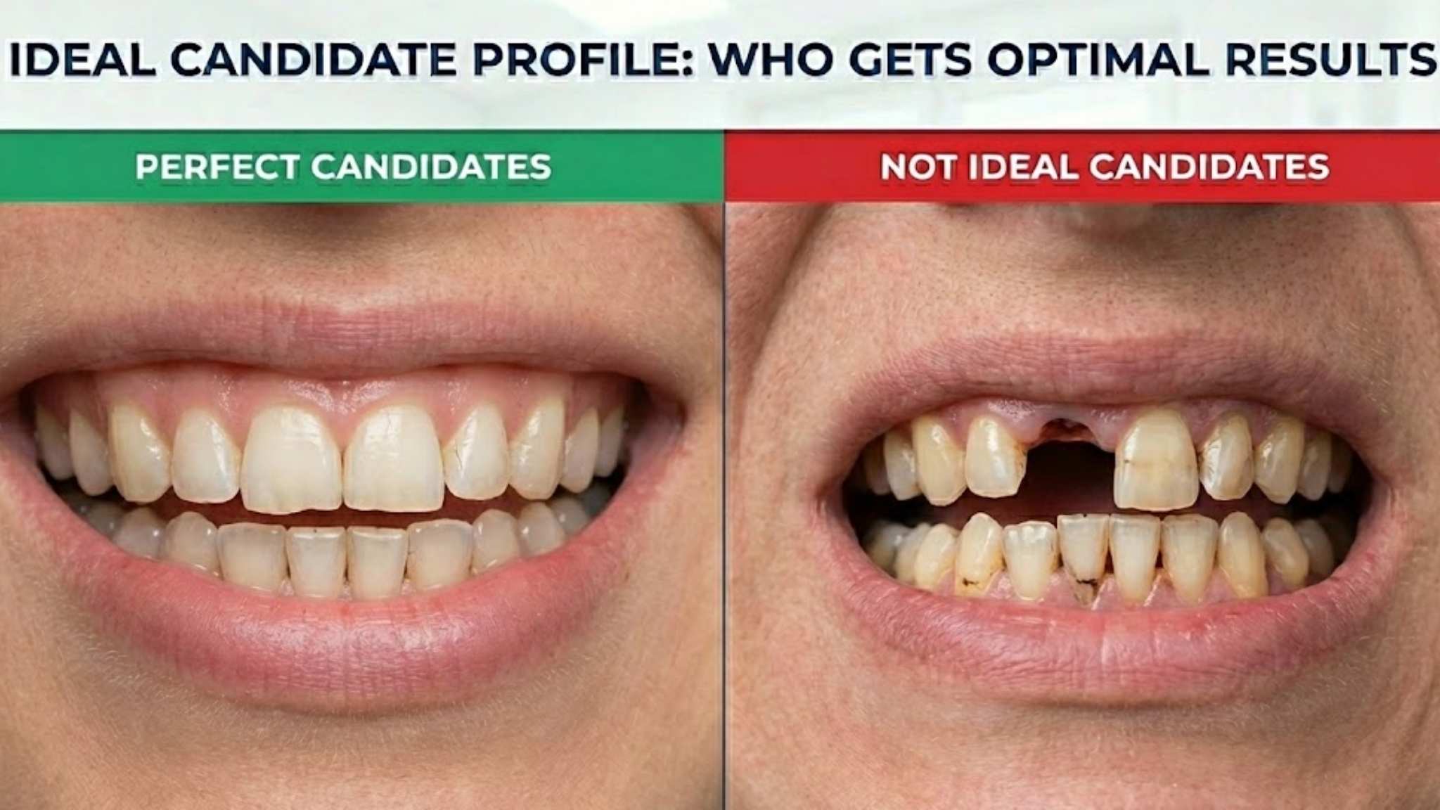 Ideal Candidate For Dental Procedure